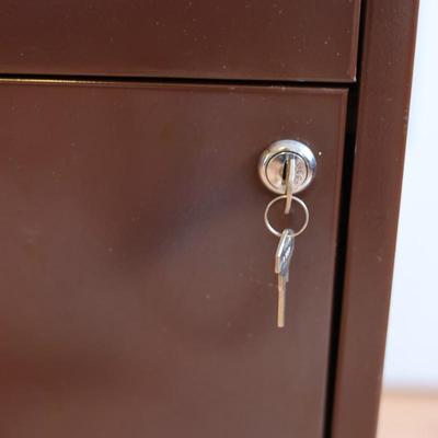Two Drawer File Cabinet W/ Keys