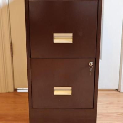 Two Drawer File Cabinet W/ Keys