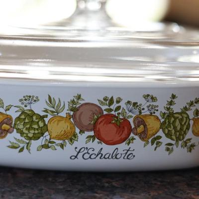 Corning Ware  3  Dishes W/ Lids (Brand New)