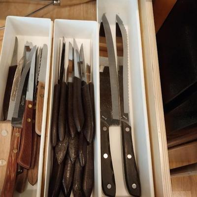 A VARIETY OF CUTLERY
