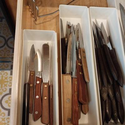 A VARIETY OF CUTLERY