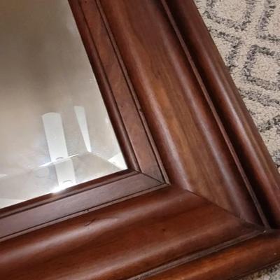Large Beveled Mirror