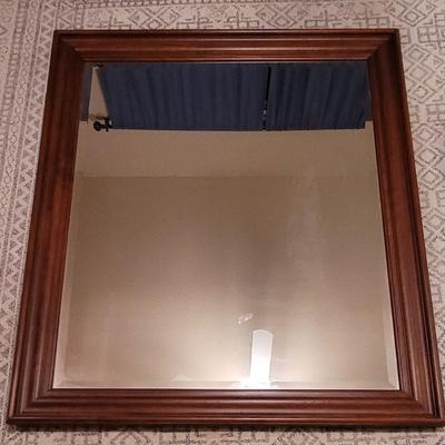 Large Beveled Mirror