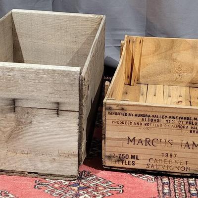 Wood Crates (2)