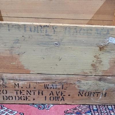 1950s Army Crate