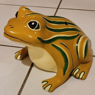 Ceramic Frog Bank