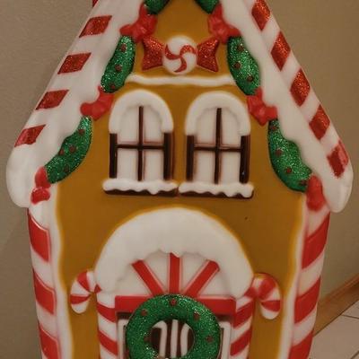 Gingerbread House Blow Mold
