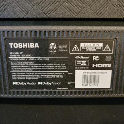 Toshiba 50" 4K Ultra HD Fire TV (G-DW)
