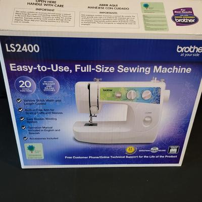 Brother LS2400 Sewing Machine NIB (DR-DW)