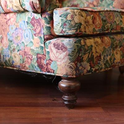 Vintage Floral Chair Made by Byrant