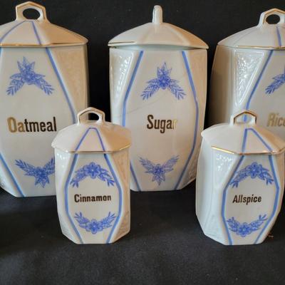 Set of Ceramic Kitchen Containers (DR-DW)