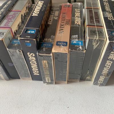 Huge BETA Movie Collection - Many Still In Plastic