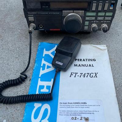 Yaesu FT-747GX transceiver