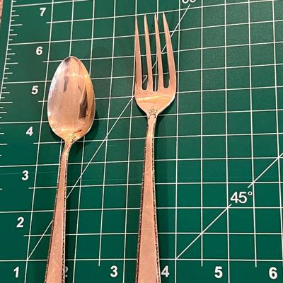 Vintage Lot 8 Sterling Silver Forks Spoons (208g)