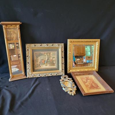 Mirrors and Vintage Artwork (DR-DW)