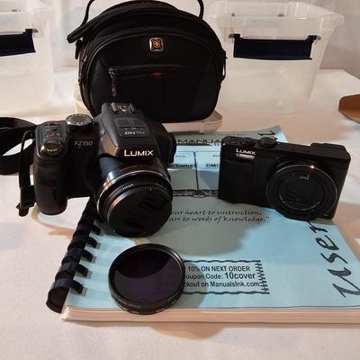 Panasonic DMC-ZS60 & Lumix FZ150 Digital Cameras + Accessories  (PC1-JS)