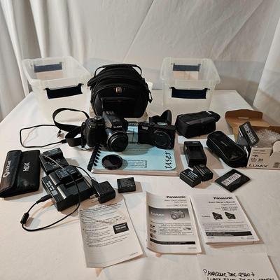 Panasonic DMC-ZS60 & Lumix FZ150 Digital Cameras + Accessories  (PC1-JS)