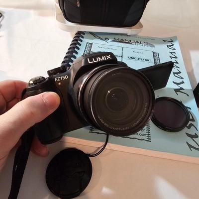 Panasonic DMC-ZS60 & Lumix FZ150 Digital Cameras + Accessories  (PC1-JS)