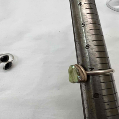 Two 925 Rings With Stones (PB2-RG)