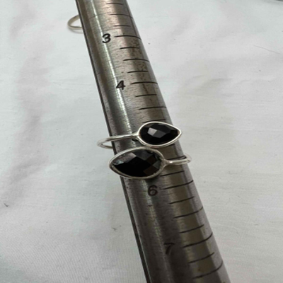 Two 925 Rings With Stones (PB2-RG)