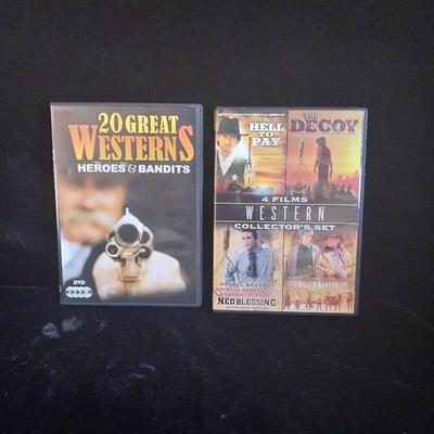 MOVIES ON DVD STARRING  JOHN WAYNE AND CLINT EASTWOOD