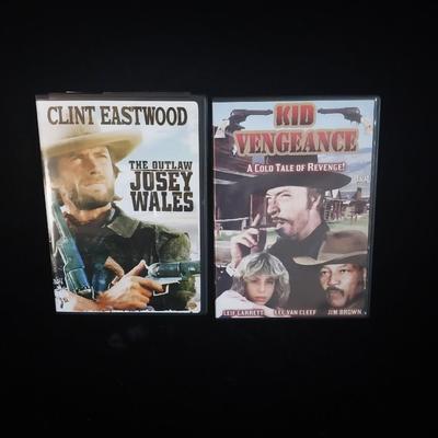 MOVIES ON DVD STARRING  JOHN WAYNE AND CLINT EASTWOOD
