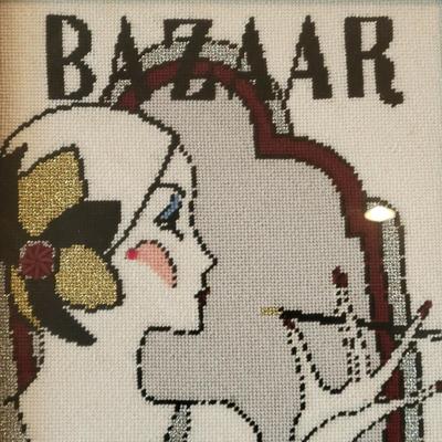 Bazaar Needlepoint and Nina Ricci Signoricci Perfume (L-DW)