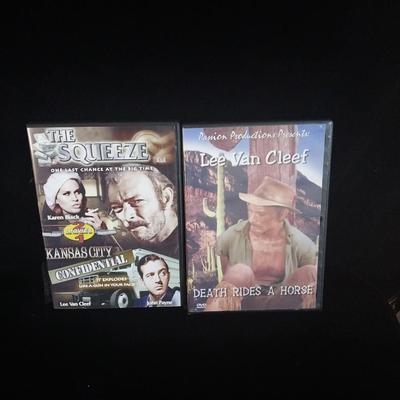 MOSTLY WESTERN AND WAR DVDS
