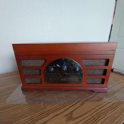 CROSLEY ROCHESTER  5 IN 1 STEREO, CD, CASSETTE & PHONOGRAPH PLAYER