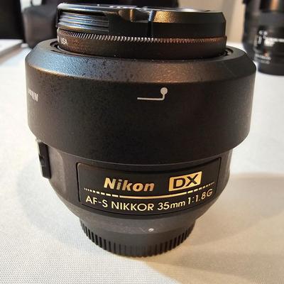 Nikon D-90 12mp Digital Camera, 4 Lenses, More (PC1-JS)