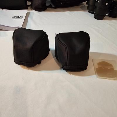 Nikon D-90 12mp Digital Camera, 4 Lenses, More (PC1-JS)