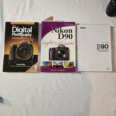Nikon D-90 12mp Digital Camera, 4 Lenses, More (PC1-JS)