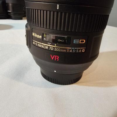 Nikon D-90 12mp Digital Camera, 4 Lenses, More (PC1-JS)