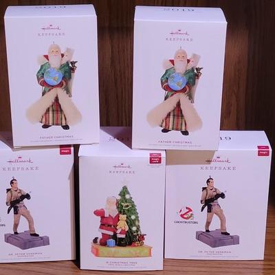 New Father Christmas, Ghost Busters, & O' Christmas Tree Ornaments