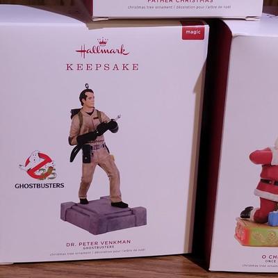 New Father Christmas, Ghost Busters, & O' Christmas Tree Ornaments