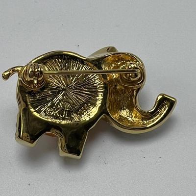 Assorted Elephant Jewelry. Incl. 925 and 14K (B3-MK)