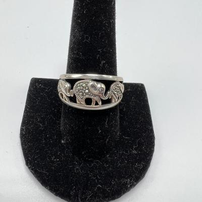 Assorted Elephant Jewelry. Incl. 925 and 14K (B3-MK)