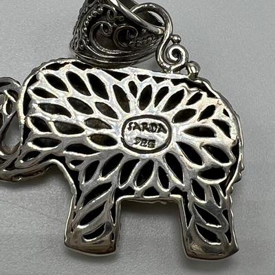 Assorted Elephant Jewelry. Incl. 925 and 14K (B3-MK)