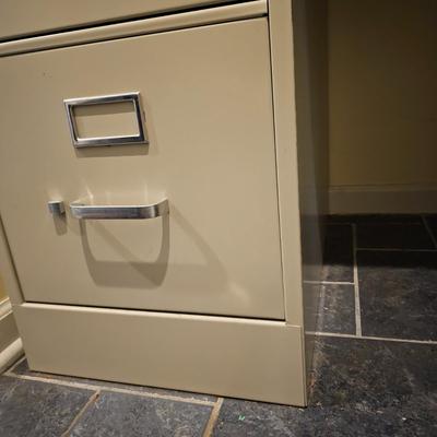 Pair Hon 2-Drawer Filing Cabinets  (L-JS)