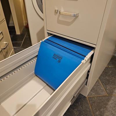 Pair Hon 2-Drawer Filing Cabinets  (L-JS)