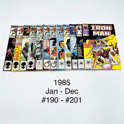 MARVEL COMICS ~ Iron Man ~ 1980's ~ Lot of 75 Comic Books