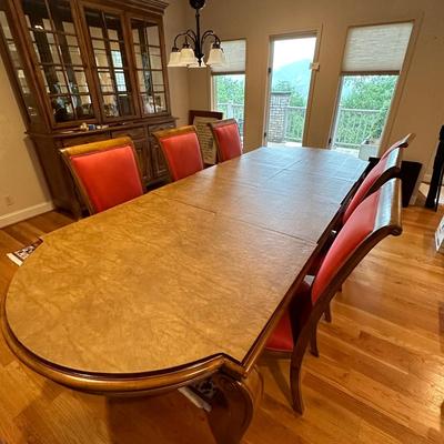 Lexington Furniture Southern Living Solid Wood Oval Dining Table with Six Chairs (DR-KL)