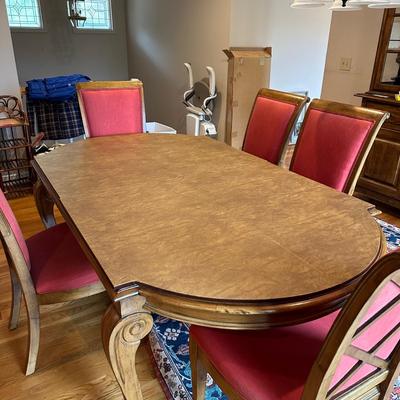 Lexington Furniture Southern Living Solid Wood Oval Dining Table with Six Chairs (DR-KL)