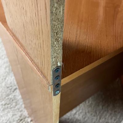 Computer Desk & Rolling Storage Unit (O-MG)