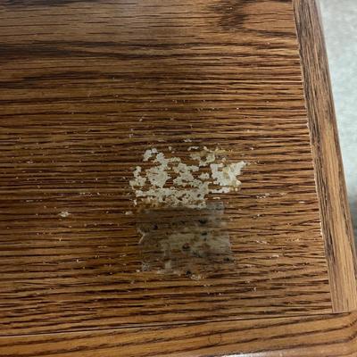 Computer Desk & Rolling Storage Unit (O-MG)