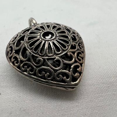 Heart Shaped 925 Bracelet Plus Pendants (PB2-RG)