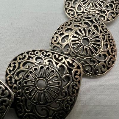 Heart Shaped 925 Bracelet Plus Pendants (PB2-RG)