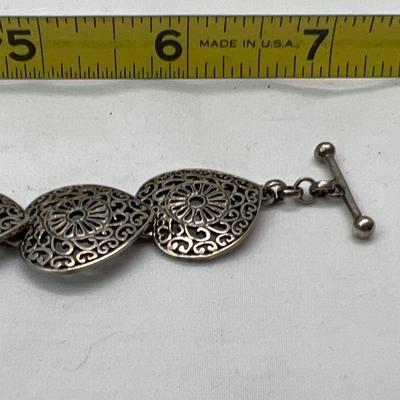 Heart Shaped 925 Bracelet Plus Pendants (PB2-RG)