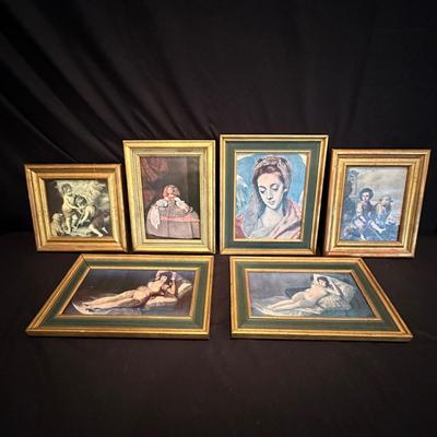 Prado Reproduction Framed Art (LR-KL)