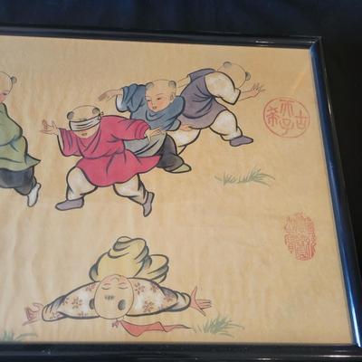 Framed Asian Paintings (DR-DW)